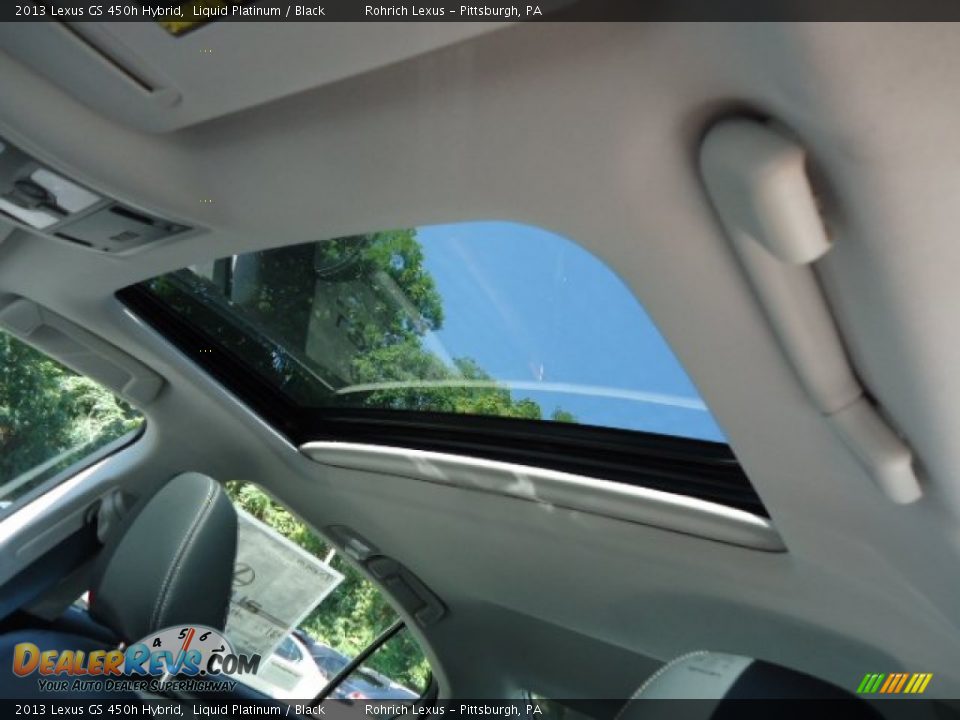 2013 Lexus GS 450h Hybrid Liquid Platinum / Black Photo #15