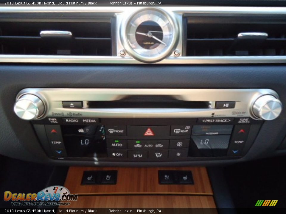 2013 Lexus GS 450h Hybrid Liquid Platinum / Black Photo #19