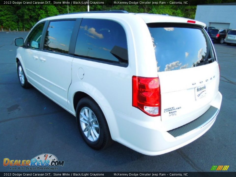 2013 Dodge Grand Caravan SXT Stone White / Black/Light Graystone Photo #5
