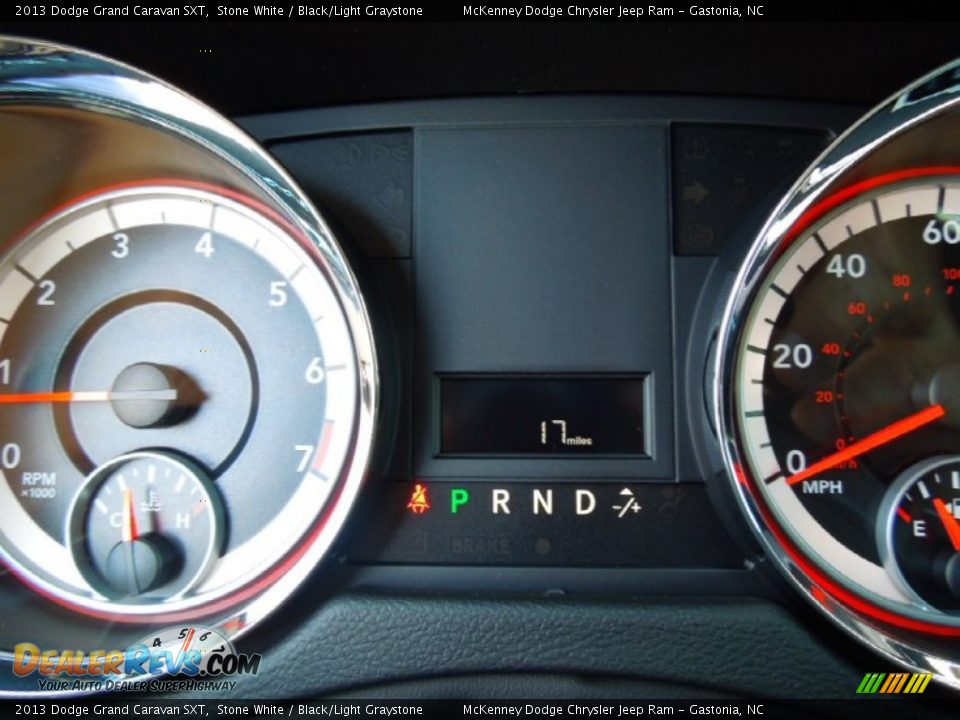 2013 Dodge Grand Caravan SXT Stone White / Black/Light Graystone Photo #14