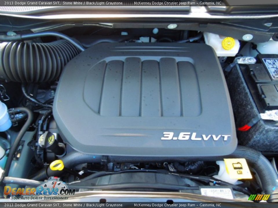 2013 Dodge Grand Caravan SXT Stone White / Black/Light Graystone Photo #25