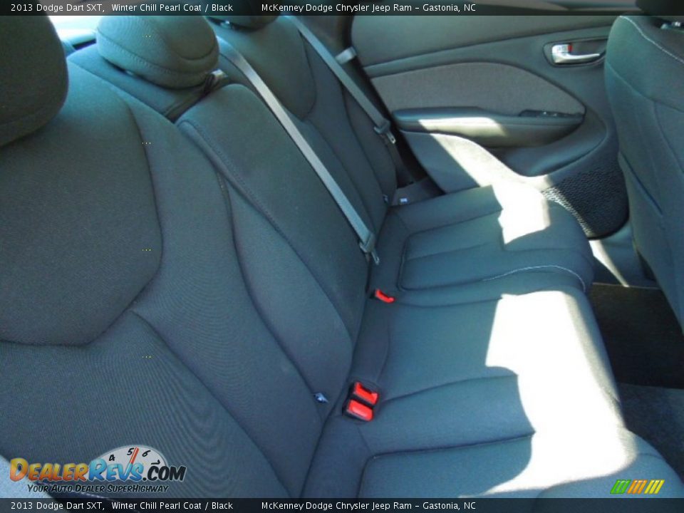 2013 Dodge Dart SXT Winter Chill Pearl Coat / Black Photo #19