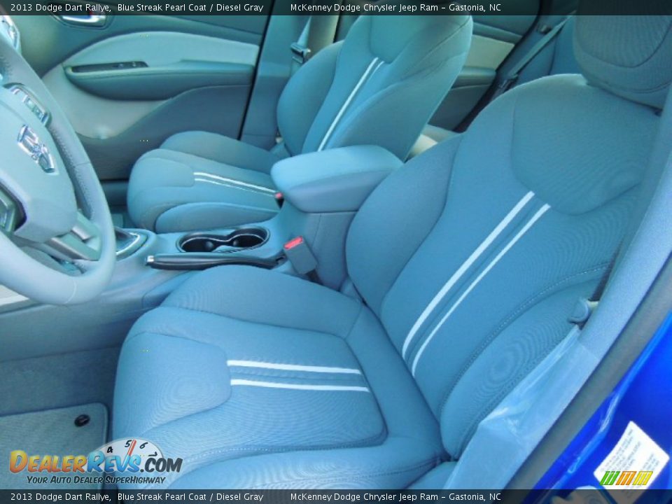 Front Seat of 2013 Dodge Dart Rallye Photo #9