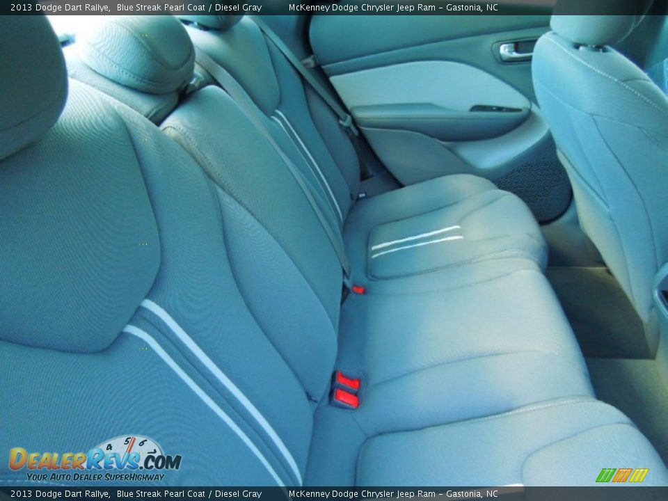 Rear Seat of 2013 Dodge Dart Rallye Photo #19