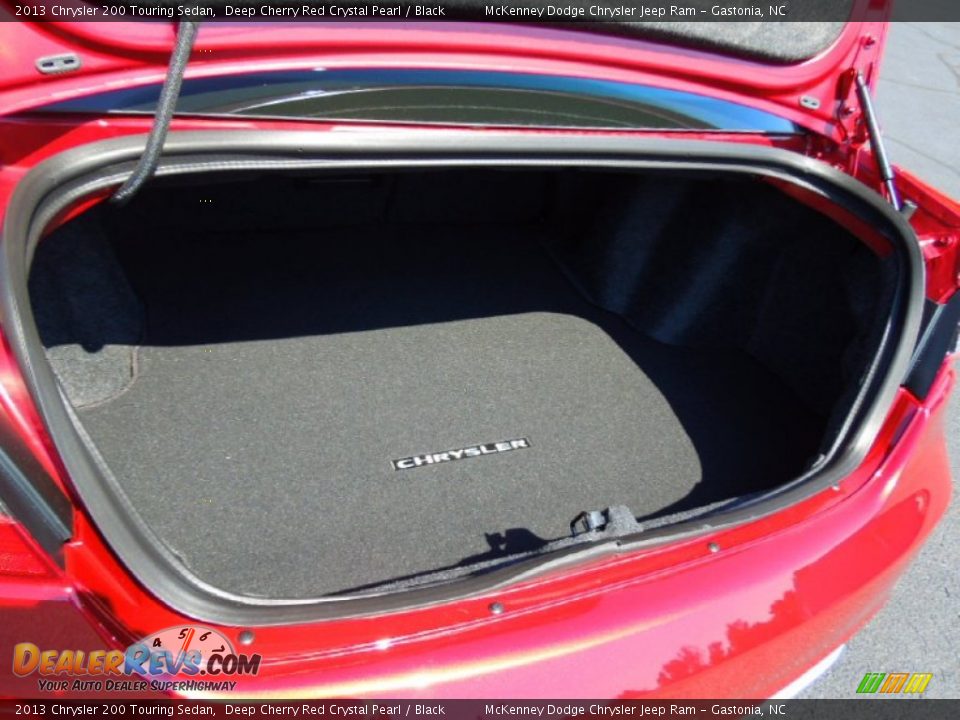 2013 Chrysler 200 Touring Sedan Deep Cherry Red Crystal Pearl / Black Photo #19