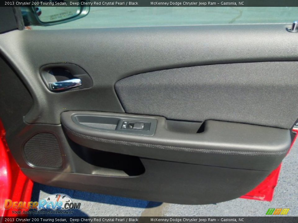 2013 Chrysler 200 Touring Sedan Deep Cherry Red Crystal Pearl / Black Photo #23