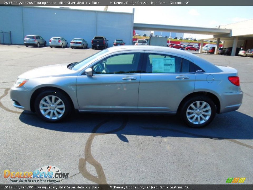 2013 Chrysler 200 Touring Sedan Billet Silver Metallic / Black Photo #3