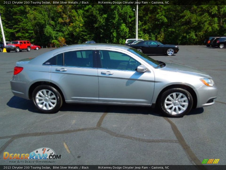 2013 Chrysler 200 Touring Sedan Billet Silver Metallic / Black Photo #4