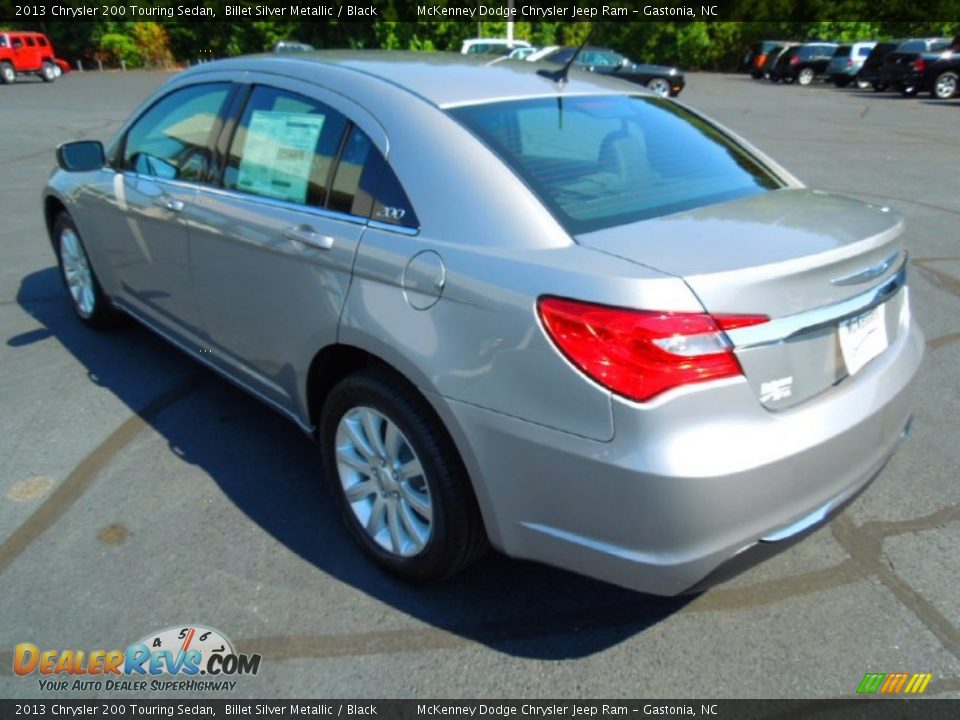 2013 Chrysler 200 Touring Sedan Billet Silver Metallic / Black Photo #5