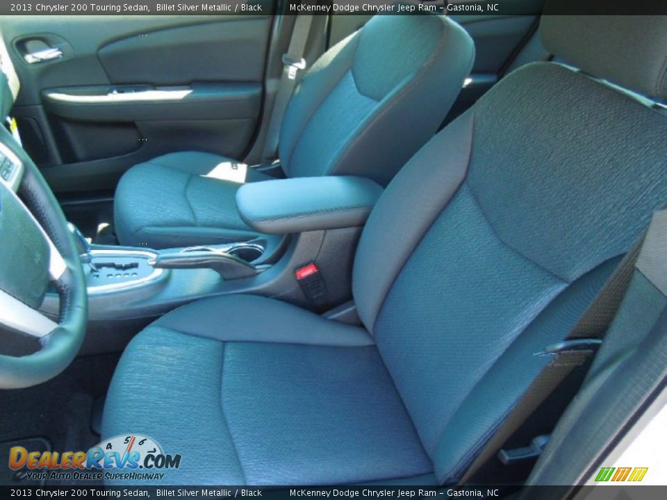 2013 Chrysler 200 Touring Sedan Billet Silver Metallic / Black Photo #9