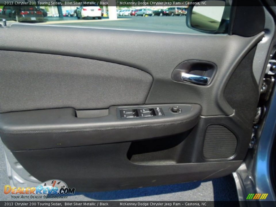 2013 Chrysler 200 Touring Sedan Billet Silver Metallic / Black Photo #10