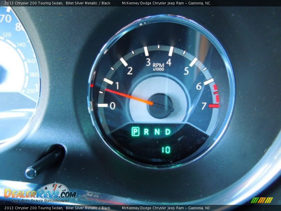 2013 Chrysler 200 Touring Sedan Billet Silver Metallic / Black Photo #15