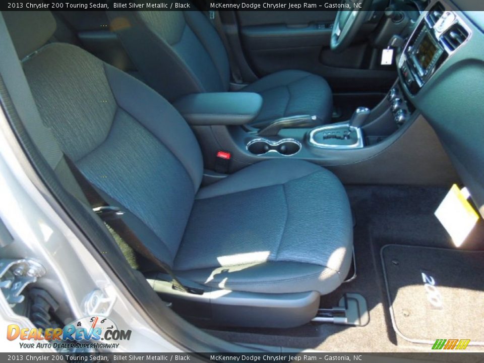 2013 Chrysler 200 Touring Sedan Billet Silver Metallic / Black Photo #21