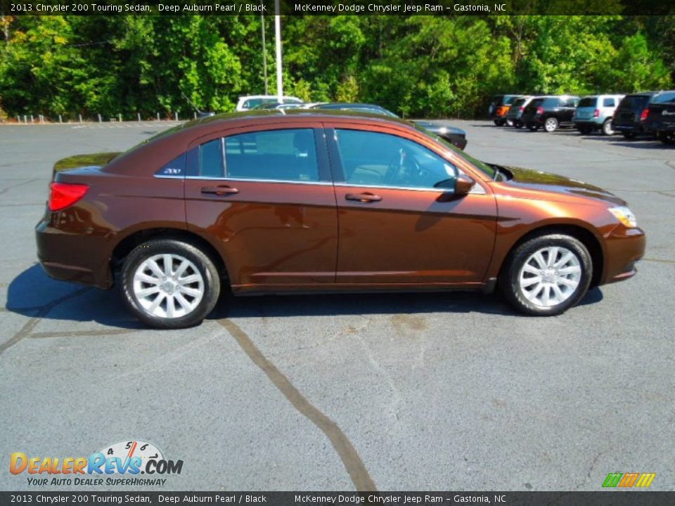 Deep Auburn Pearl 2013 Chrysler 200 Touring Sedan Photo #4