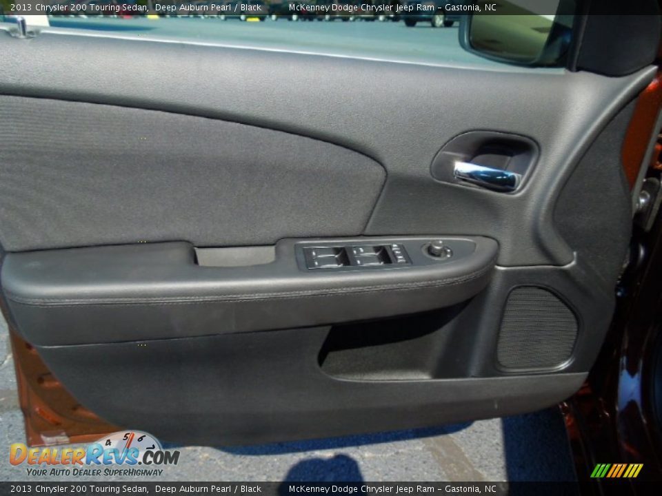 2013 Chrysler 200 Touring Sedan Deep Auburn Pearl / Black Photo #10