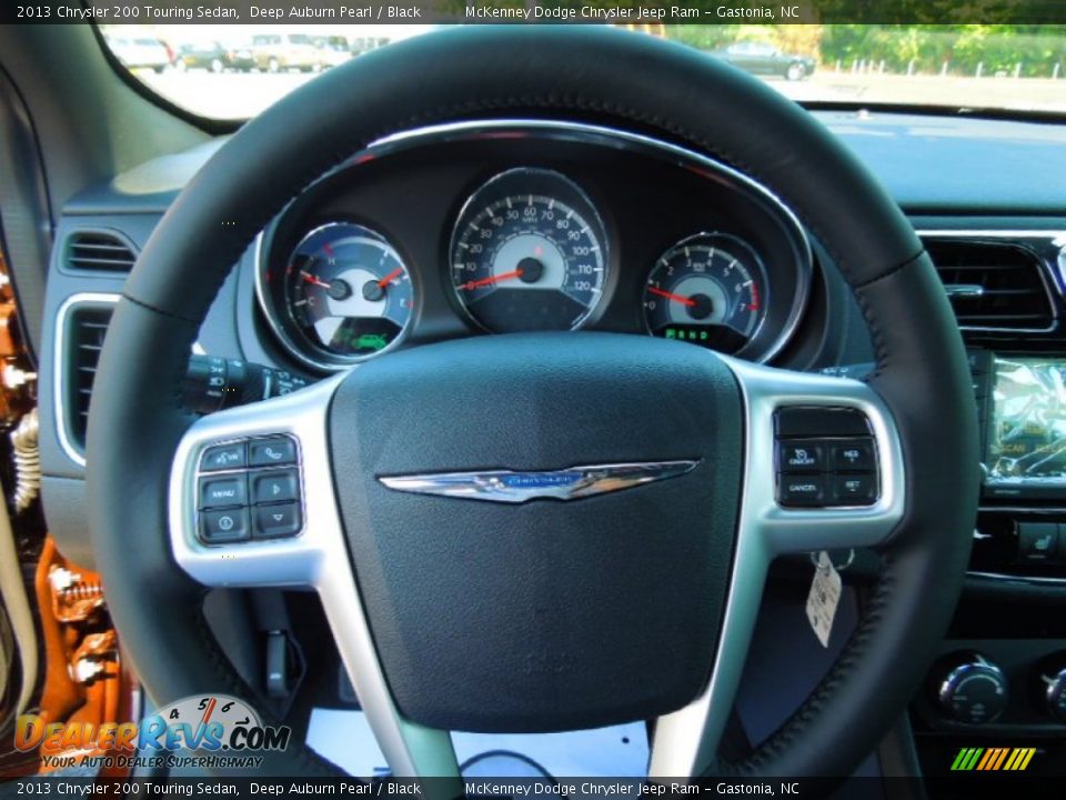 2013 Chrysler 200 Touring Sedan Steering Wheel Photo #14