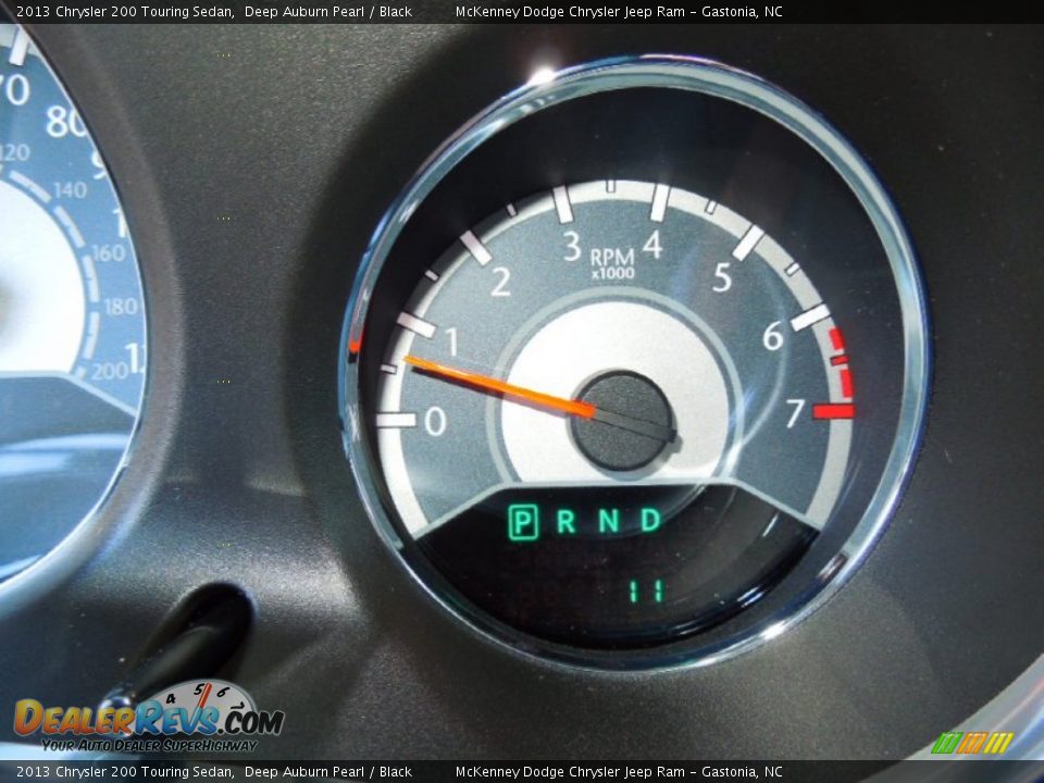2013 Chrysler 200 Touring Sedan Deep Auburn Pearl / Black Photo #15