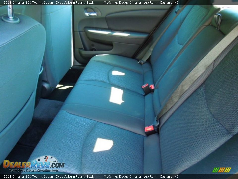 2013 Chrysler 200 Touring Sedan Deep Auburn Pearl / Black Photo #16