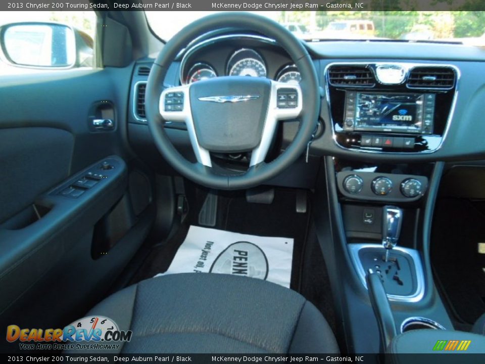 Dashboard of 2013 Chrysler 200 Touring Sedan Photo #17