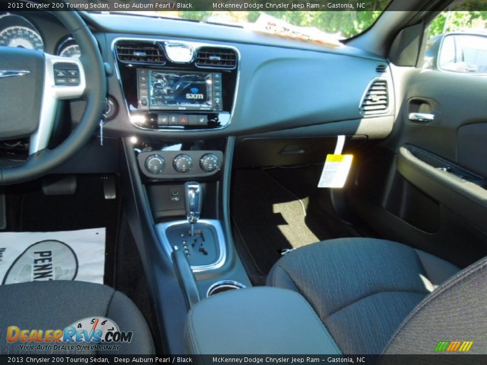 2013 Chrysler 200 Touring Sedan Deep Auburn Pearl / Black Photo #18