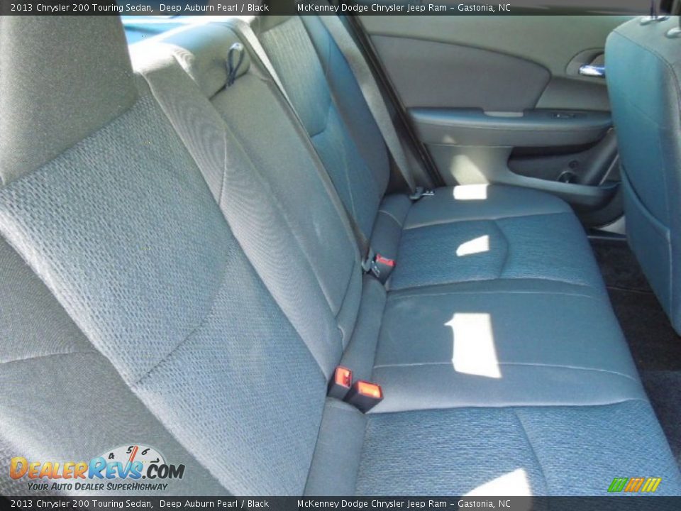 2013 Chrysler 200 Touring Sedan Deep Auburn Pearl / Black Photo #20