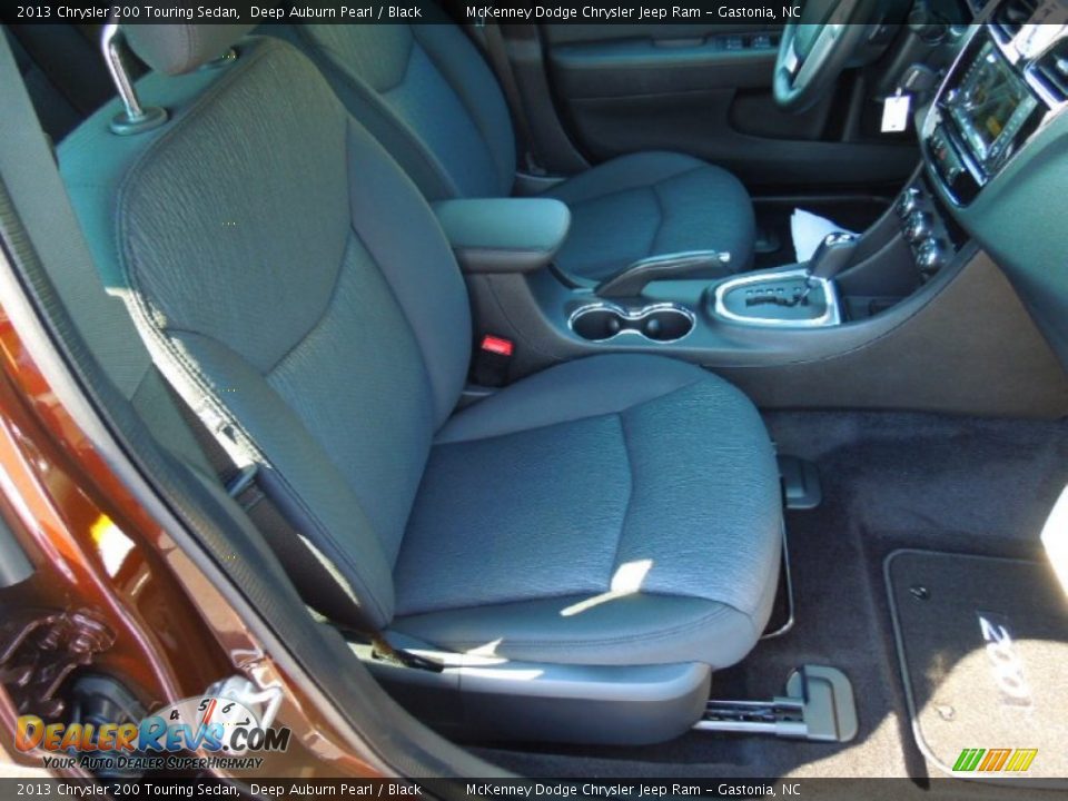 2013 Chrysler 200 Touring Sedan Deep Auburn Pearl / Black Photo #21