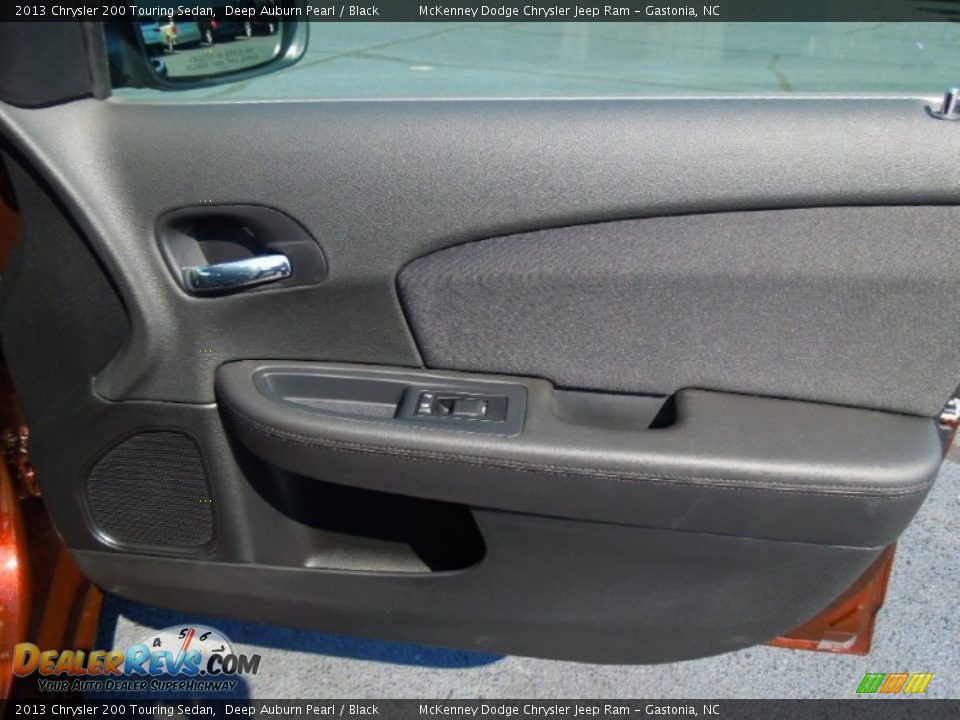 2013 Chrysler 200 Touring Sedan Deep Auburn Pearl / Black Photo #23