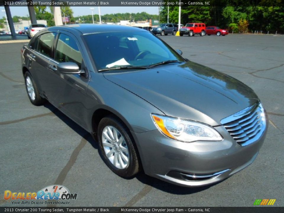 2013 Chrysler 200 Touring Sedan Tungsten Metallic / Black Photo #1