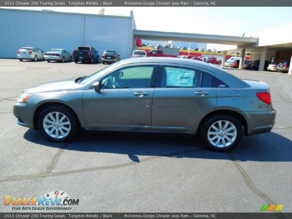 2013 Chrysler 200 Touring Sedan Tungsten Metallic / Black Photo #3