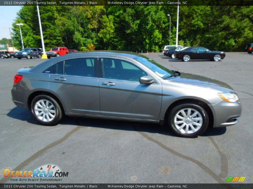 2013 Chrysler 200 Touring Sedan Tungsten Metallic / Black Photo #4
