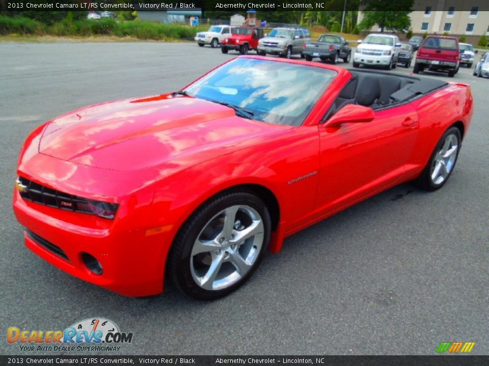 Front 3/4 View of 2013 Chevrolet Camaro LT/RS Convertible Photo #2