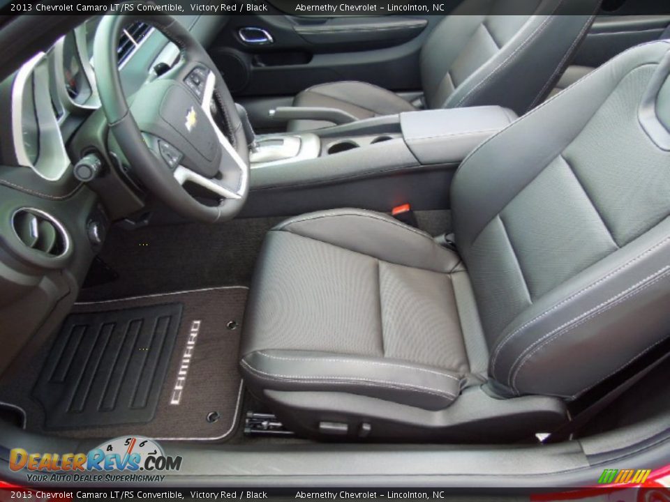 Front Seat of 2013 Chevrolet Camaro LT/RS Convertible Photo #9