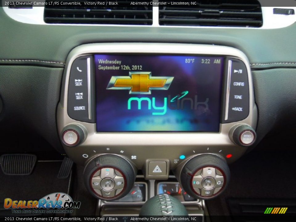 Controls of 2013 Chevrolet Camaro LT/RS Convertible Photo #15