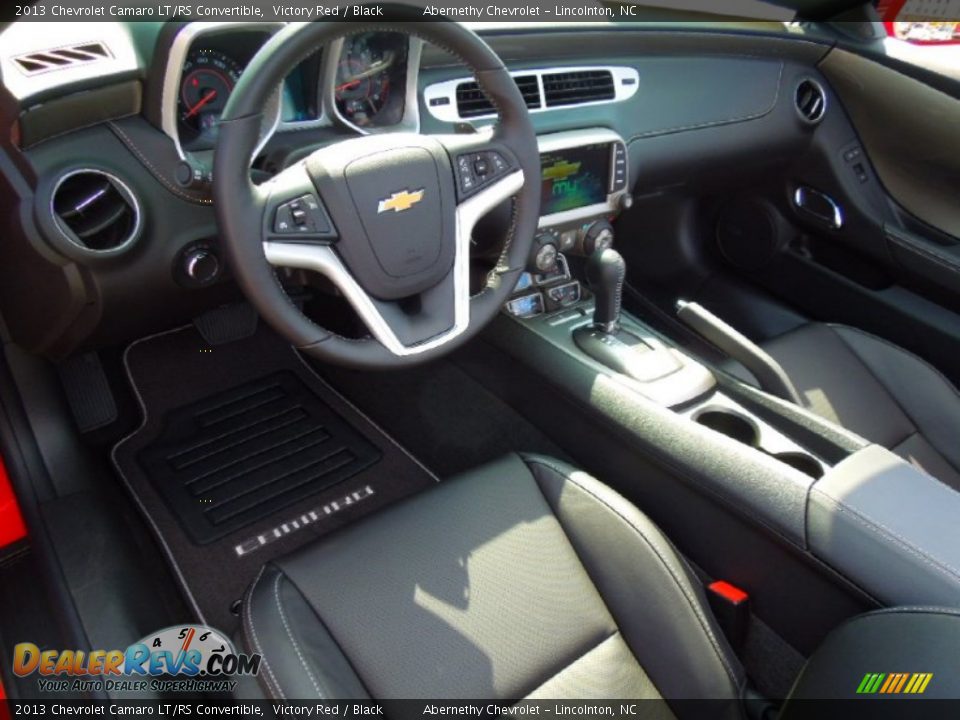 Black Interior - 2013 Chevrolet Camaro LT/RS Convertible Photo #28