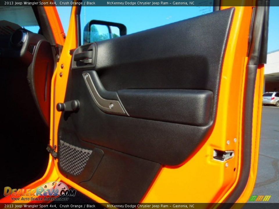 2013 Jeep Wrangler Sport 4x4 Crush Orange / Black Photo #22