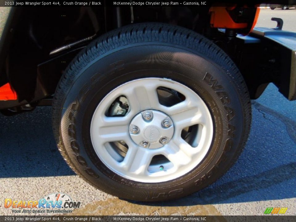 2013 Jeep Wrangler Sport 4x4 Crush Orange / Black Photo #23