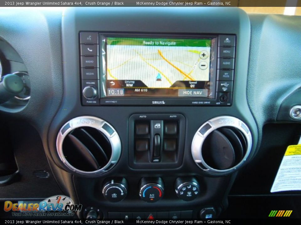 Navigation of 2013 Jeep Wrangler Unlimited Sahara 4x4 Photo #15