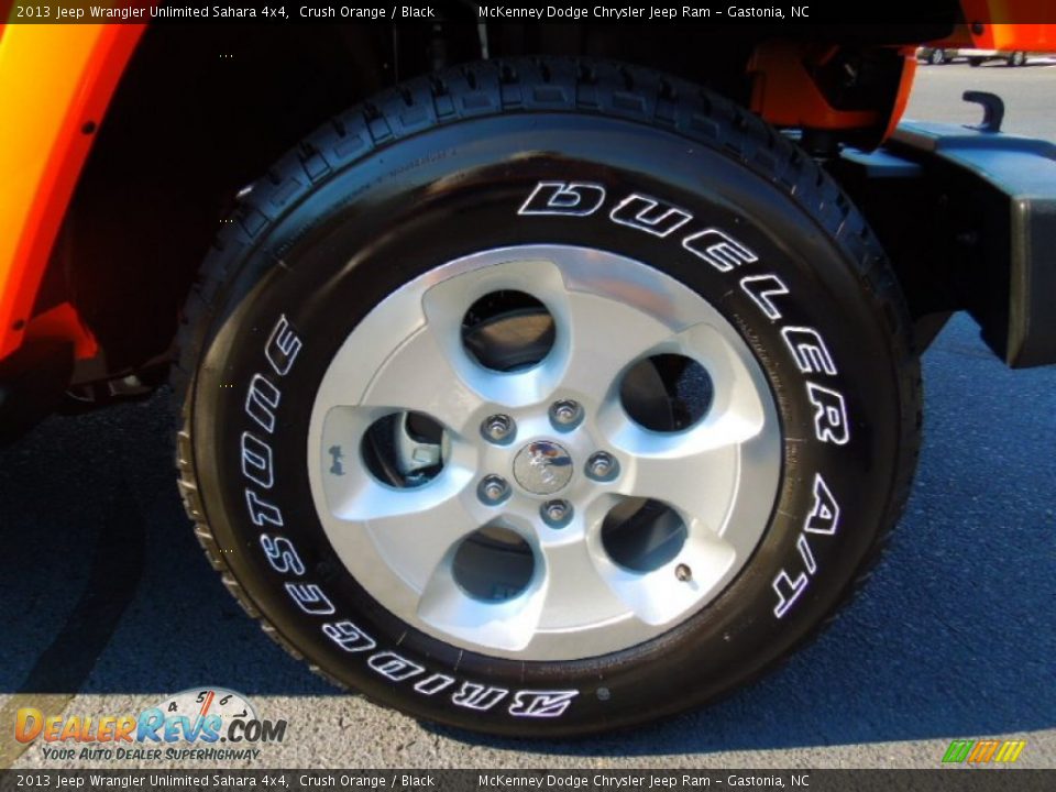 2013 Jeep Wrangler Unlimited Sahara 4x4 Wheel Photo #26