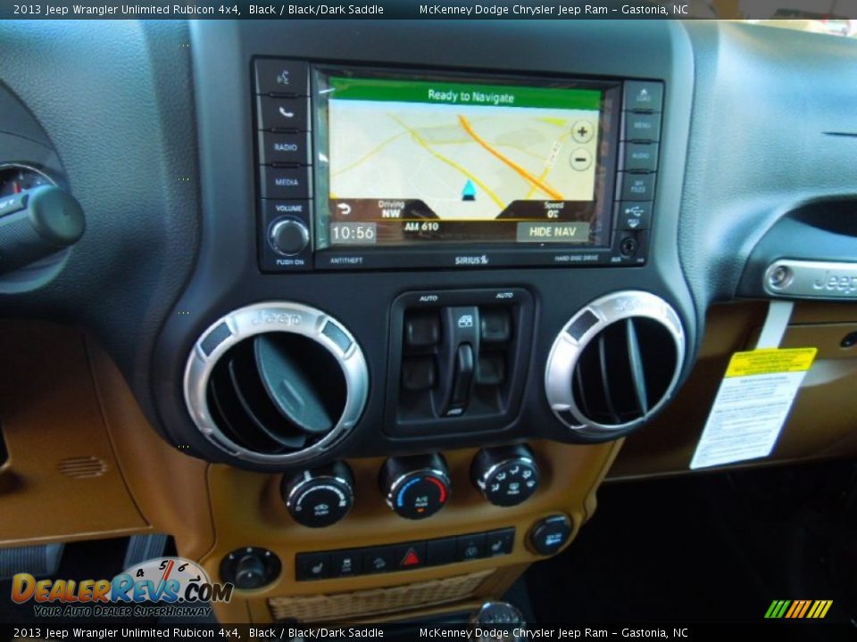 Navigation of 2013 Jeep Wrangler Unlimited Rubicon 4x4 Photo #15