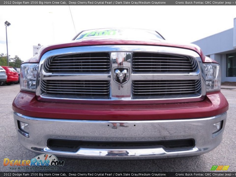 2012 Dodge Ram 1500 Big Horn Crew Cab Deep Cherry Red Crystal Pearl / Dark Slate Gray/Medium Graystone Photo #2