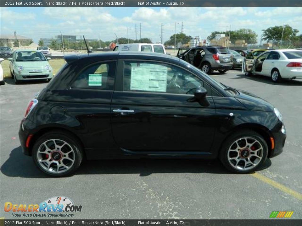 Nero (Black) 2012 Fiat 500 Sport Photo #3