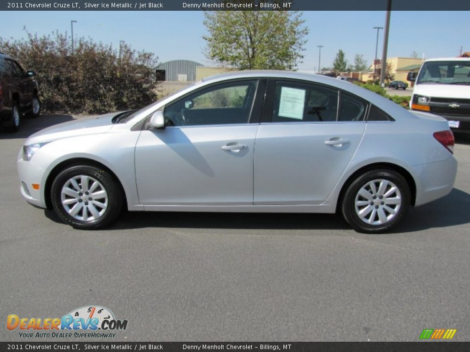 2011 Chevrolet Cruze LT Silver Ice Metallic / Jet Black Photo #2
