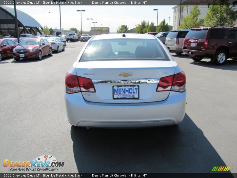 2011 Chevrolet Cruze LT Silver Ice Metallic / Jet Black Photo #4
