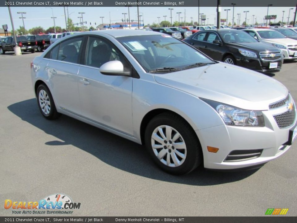 2011 Chevrolet Cruze LT Silver Ice Metallic / Jet Black Photo #7