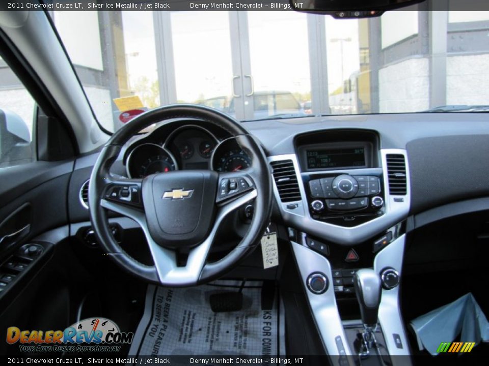 2011 Chevrolet Cruze LT Silver Ice Metallic / Jet Black Photo #13