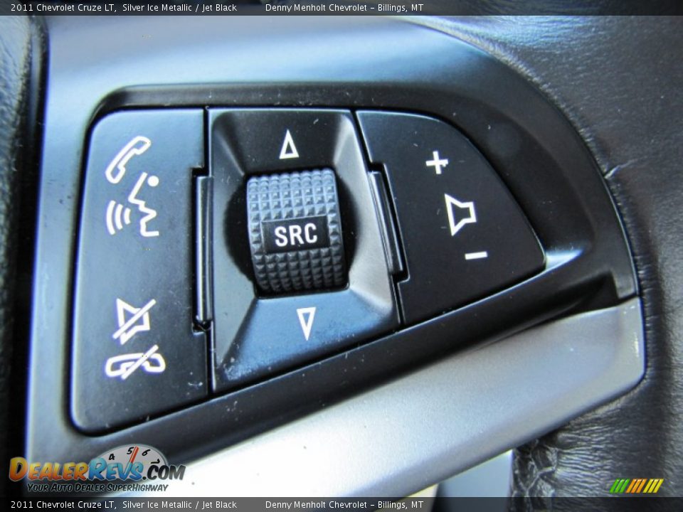 2011 Chevrolet Cruze LT Silver Ice Metallic / Jet Black Photo #17