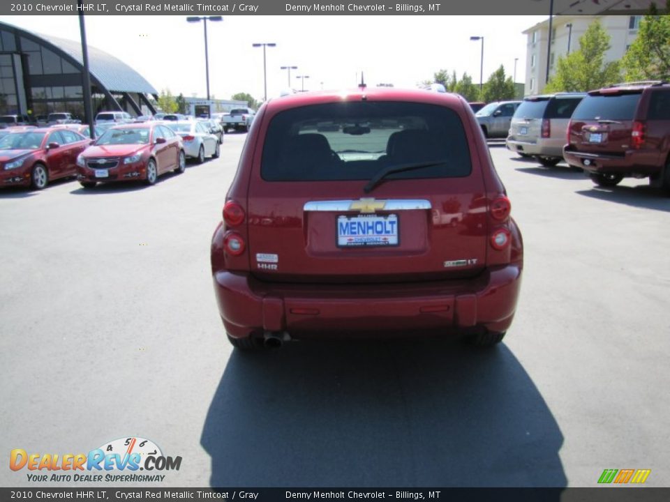 2010 Chevrolet HHR LT Crystal Red Metallic Tintcoat / Gray Photo #4