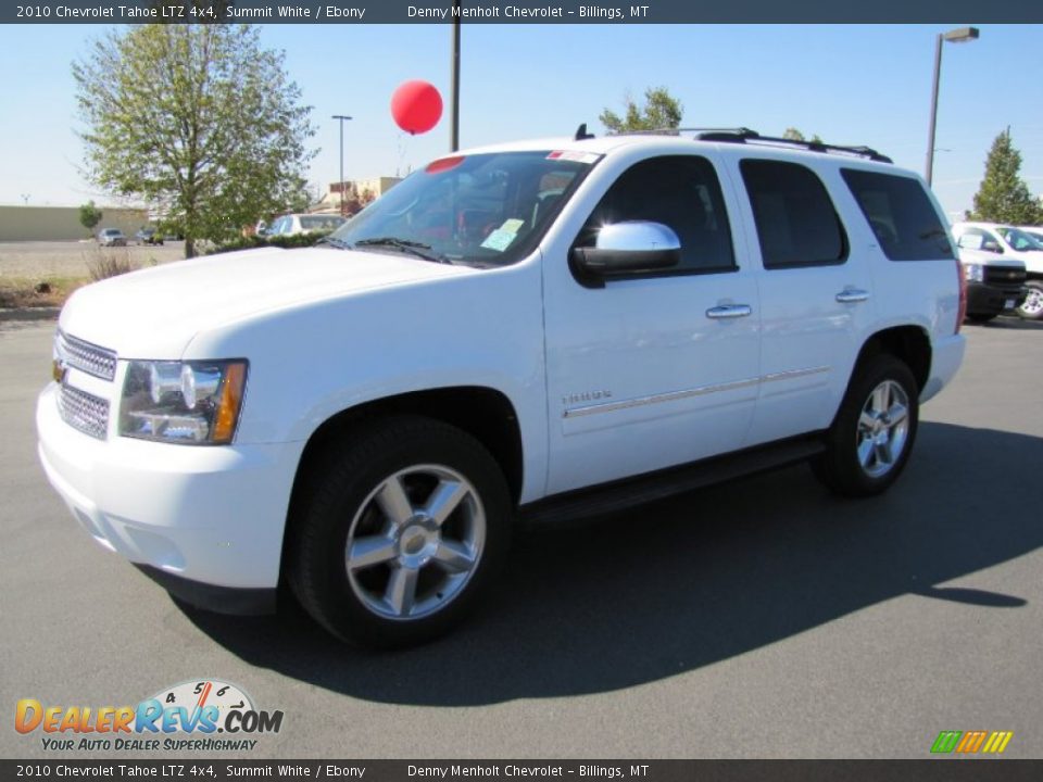 2010 Chevrolet Tahoe LTZ 4x4 Summit White / Ebony Photo #1