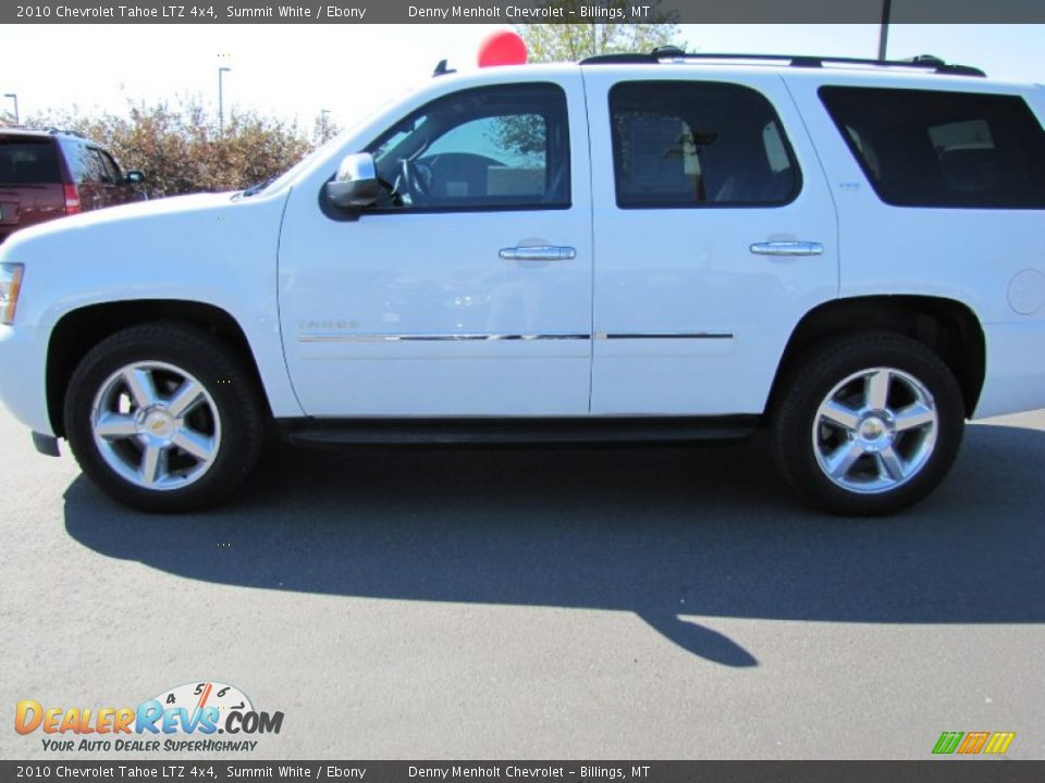 2010 Chevrolet Tahoe LTZ 4x4 Summit White / Ebony Photo #2