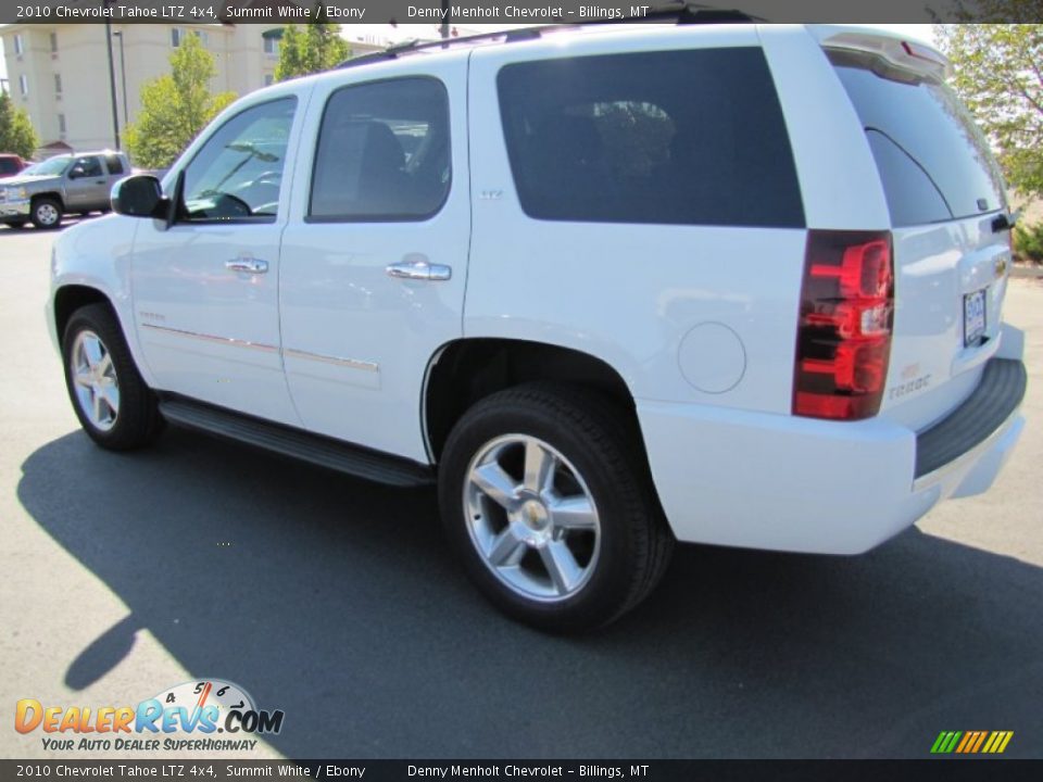 2010 Chevrolet Tahoe LTZ 4x4 Summit White / Ebony Photo #3